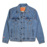 Welcome To Houston Denim Jean Jacket