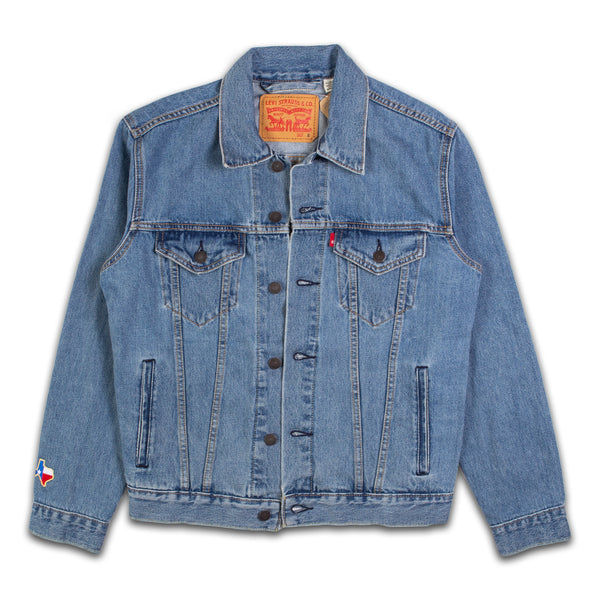 Welcome To Houston Denim Jean Jacket